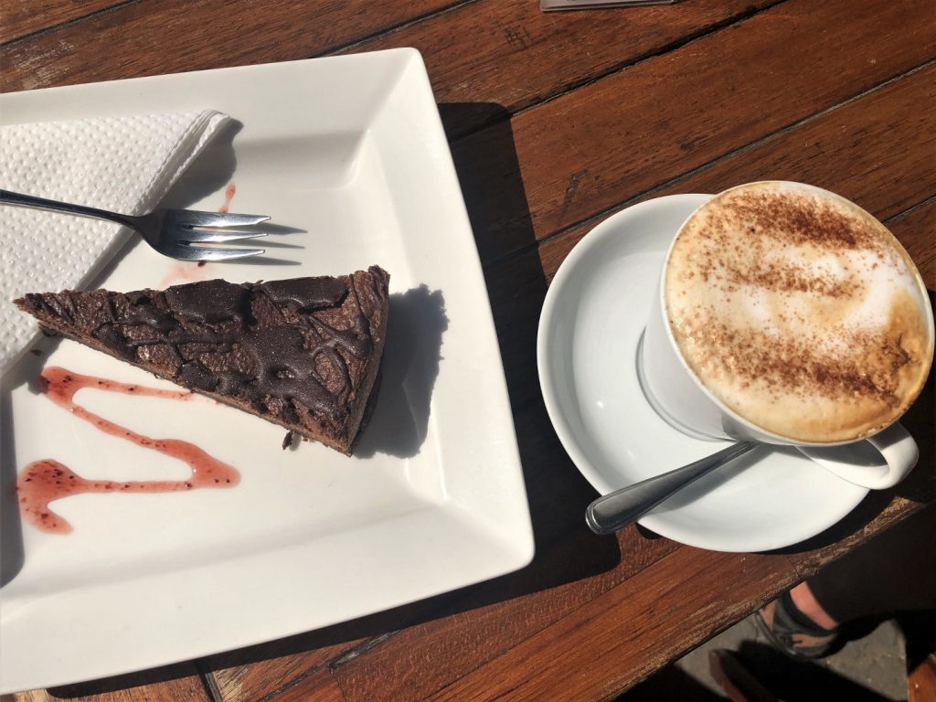 Panista_Blog_Reise_Namibia_Swakopmund_Flourless chocolate cake